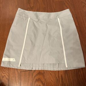 Adidas Skort Womens Grey Blue White Puremotion Tennis‎ Pickle Ball Cool Max 10